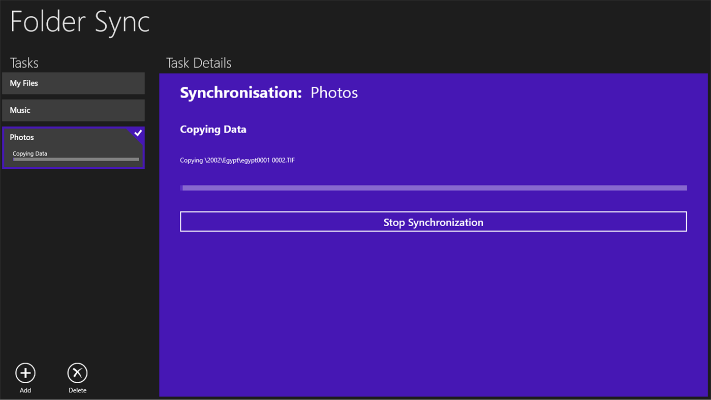 #5. Folder Sync (Windows) 由: Nico Baumgarten