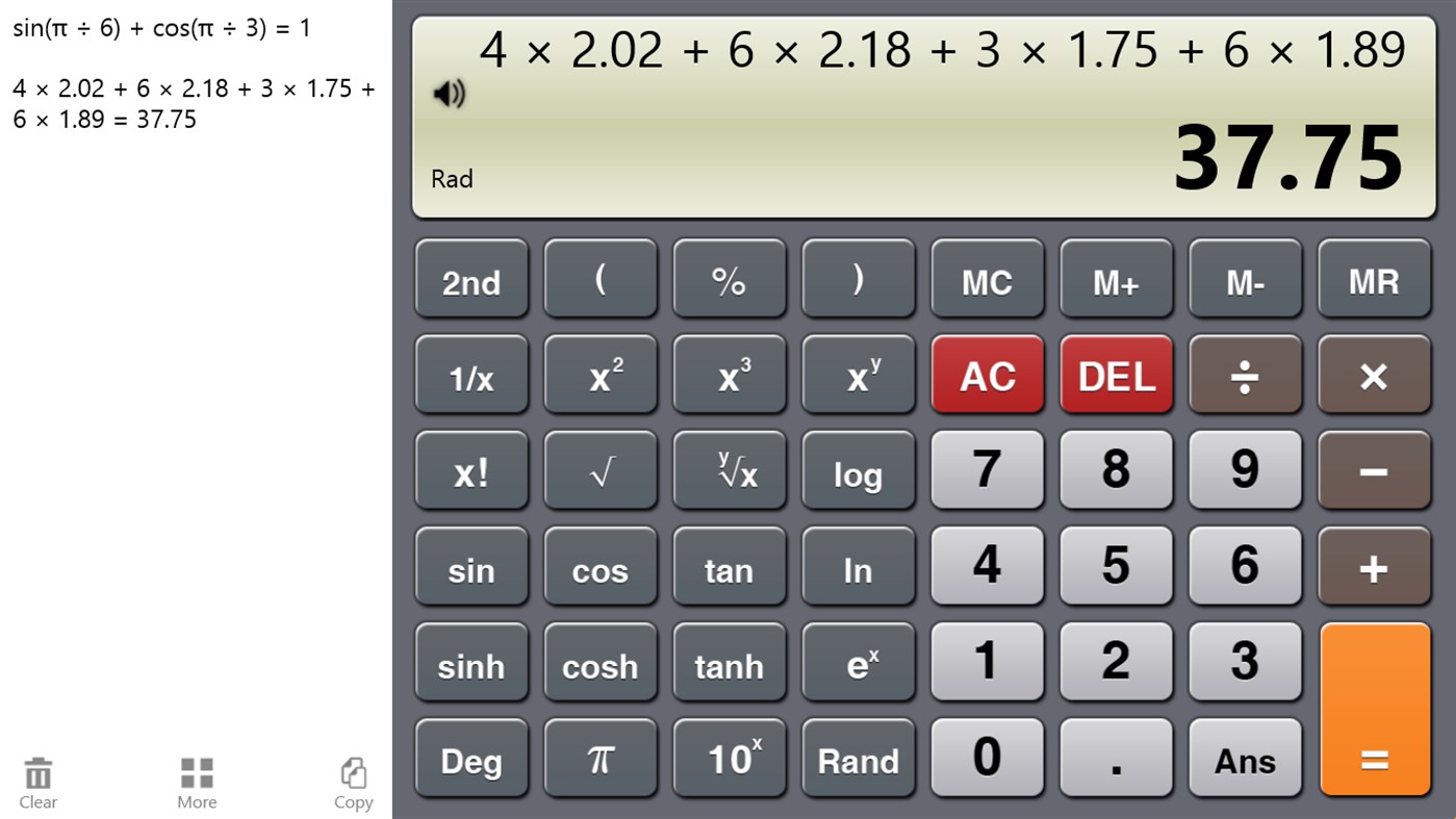 #2. Lucky Calculator (Windows) 来自: IPT International Technologies Corporation.