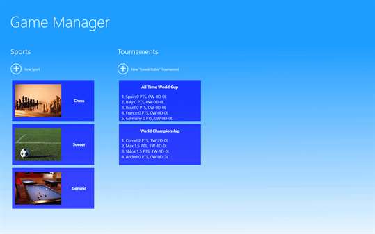 Game Manager screenshot 1