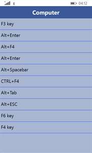 Computer Abbreviations & Shortcut Keys screenshot 6