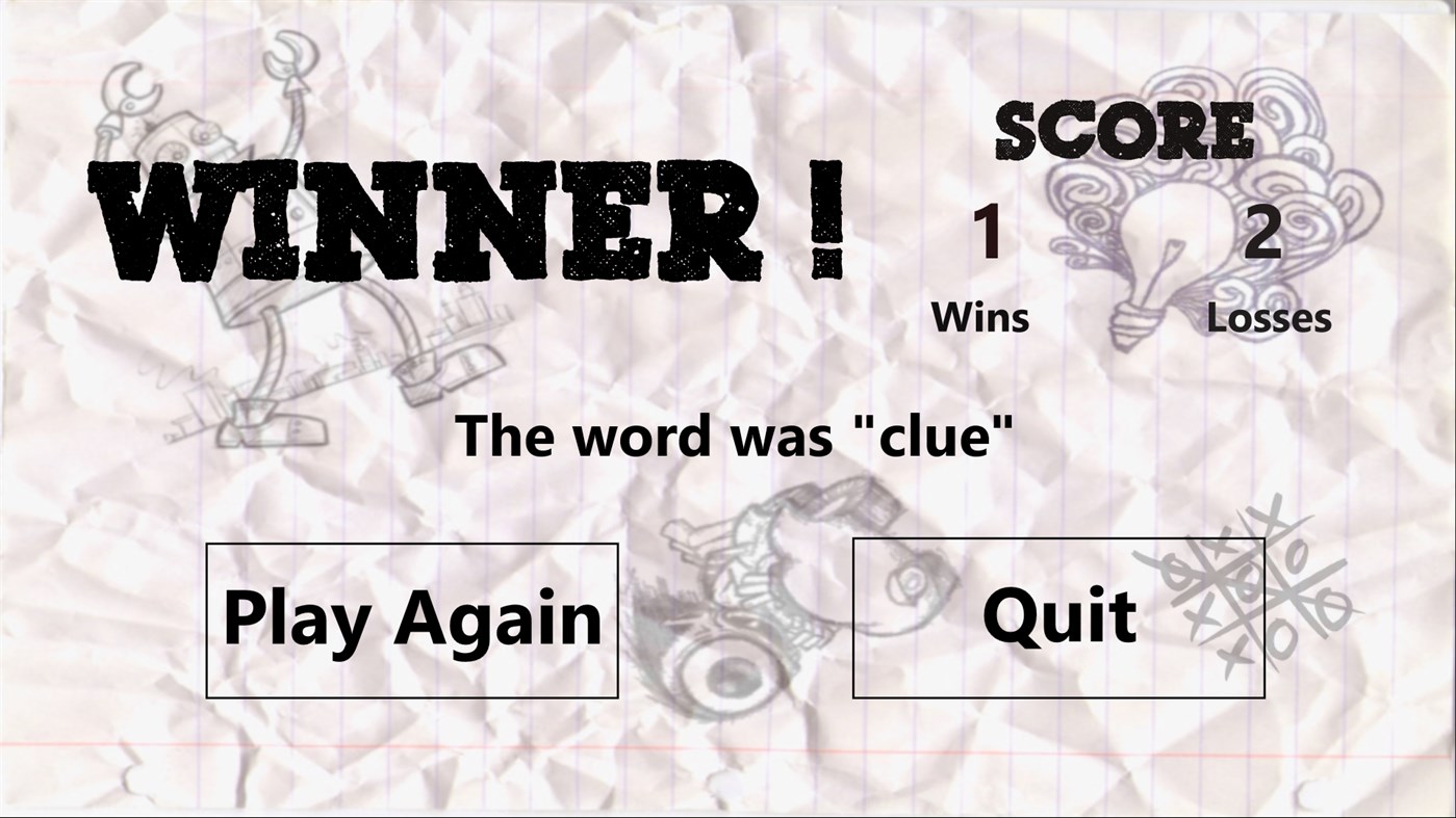 #5. Simple HangMan (Windows) Bởi: LethalSkier007
