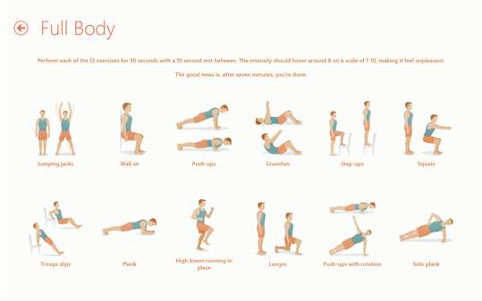 Seven - 7 Minute Workout Challenge screenshot 3