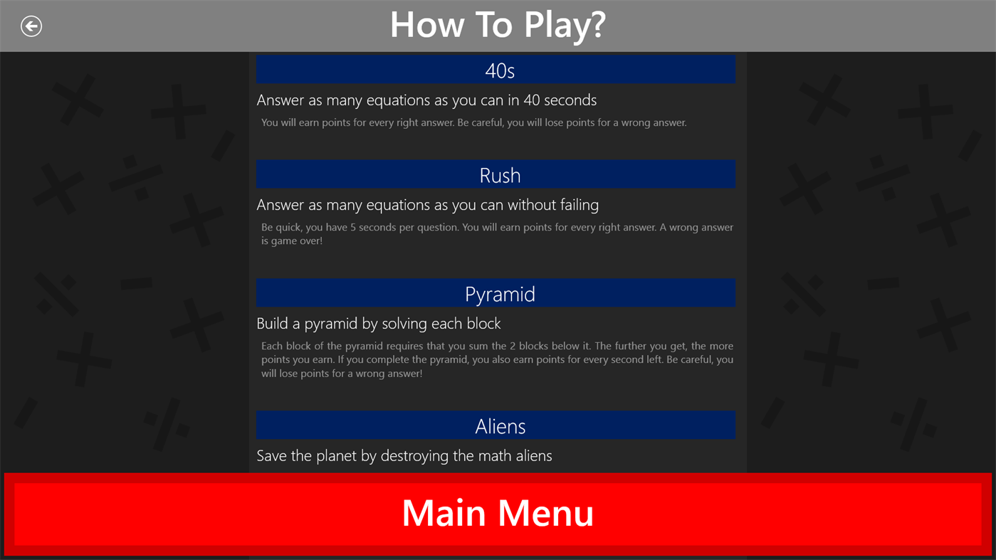 #7. Math Mini Games (Windows) 게시자: DomDeveloppers