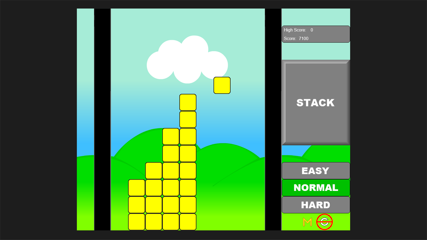 #2. Stack Attack! (Windows) Podle: Spadehawk Games
