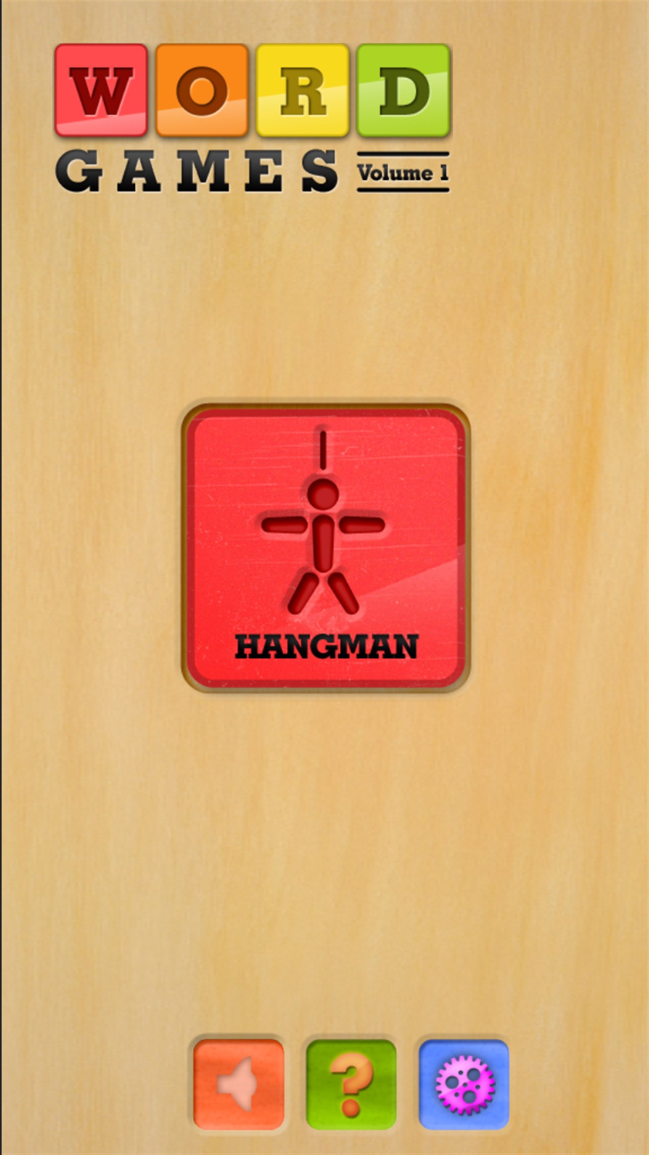 Word Games - Hangman screenshot 1