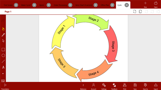 Grapholite - Diagrams, Flow Charts and Floor Plans Designer screenshot 6