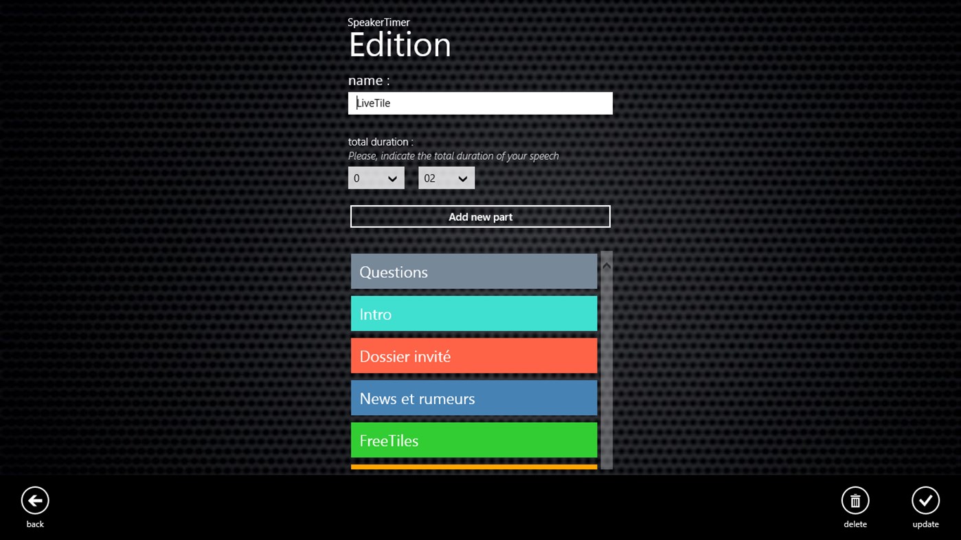 #3. SpeakerTimer (Windows) 由: EBLM