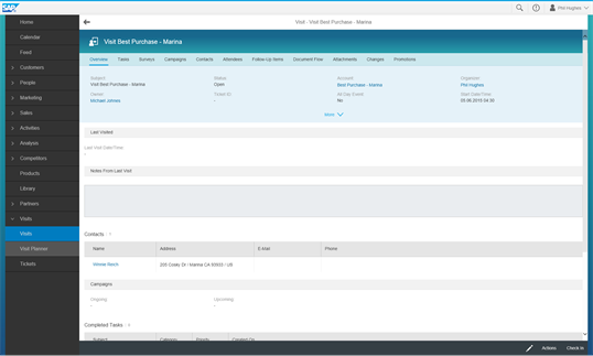 SAP Cloud for Customer for Windows screenshot 4