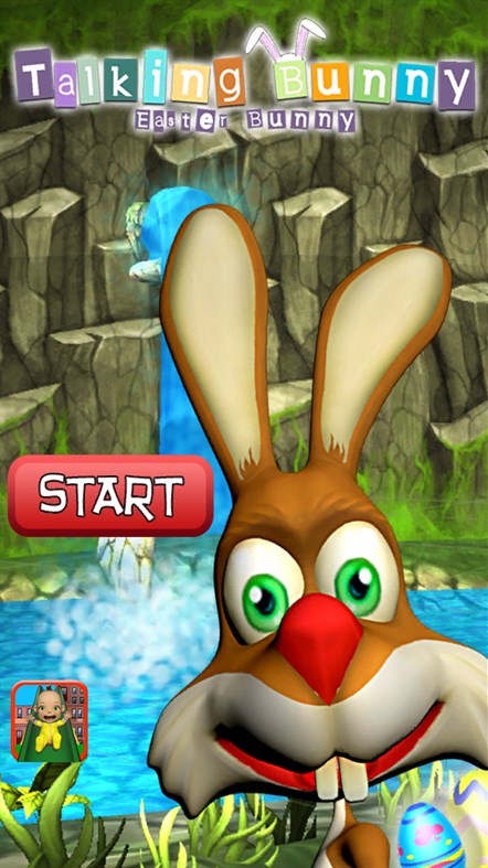 #1. Talking Bunny - Easter Bunny (Windows) By: Kaufcom