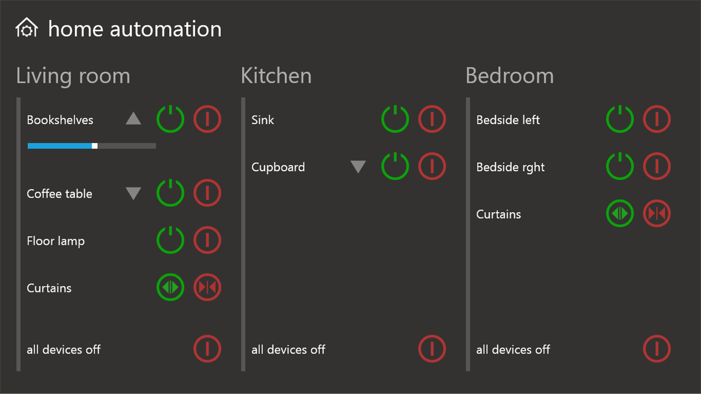 #1. Home Automation for LightwaveRF (Windows) بواسطة: OABsoftware