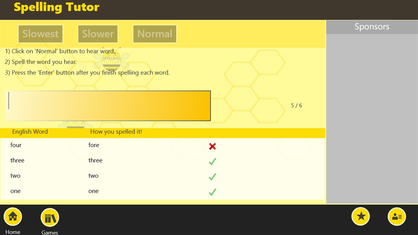 #9. Spelling Tutor (Windows) 由: Streamline Technology