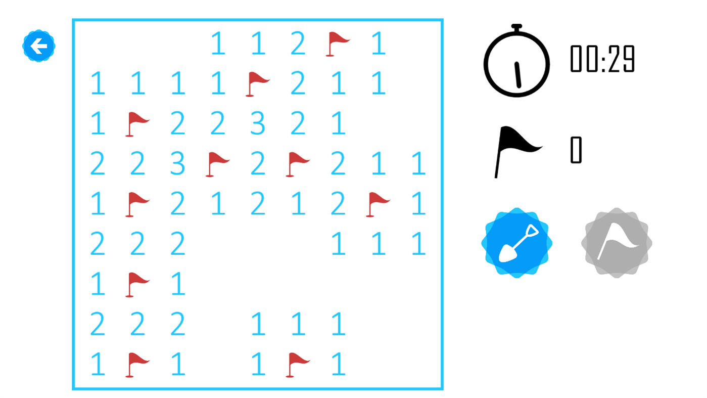 #3. Mine Sweeper (Windows) By: Imaginary Logic
