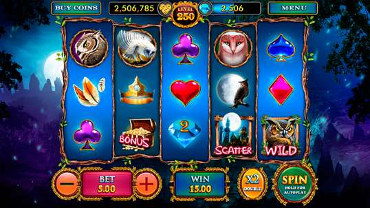 Great Owl : Magic Casino Slots screenshot 2