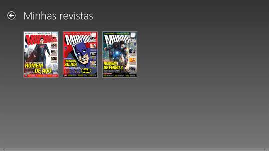 Revista Mundo dos Super-Heróis screenshot 6