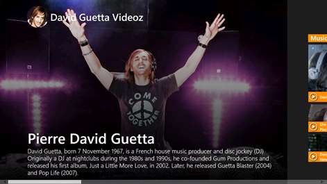 David Guetta Videoz Screenshots 1