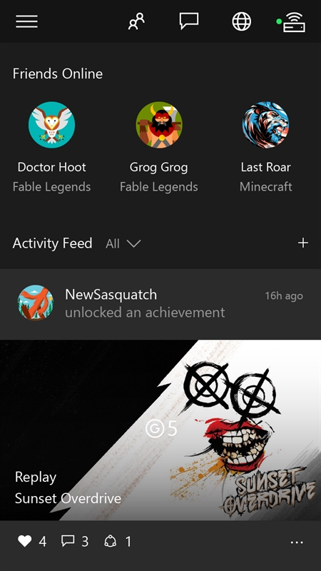 Xbox (beta) Screenshot