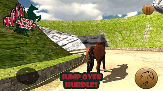 Wild Horse Hill Climb Sim 3D screenshot 1