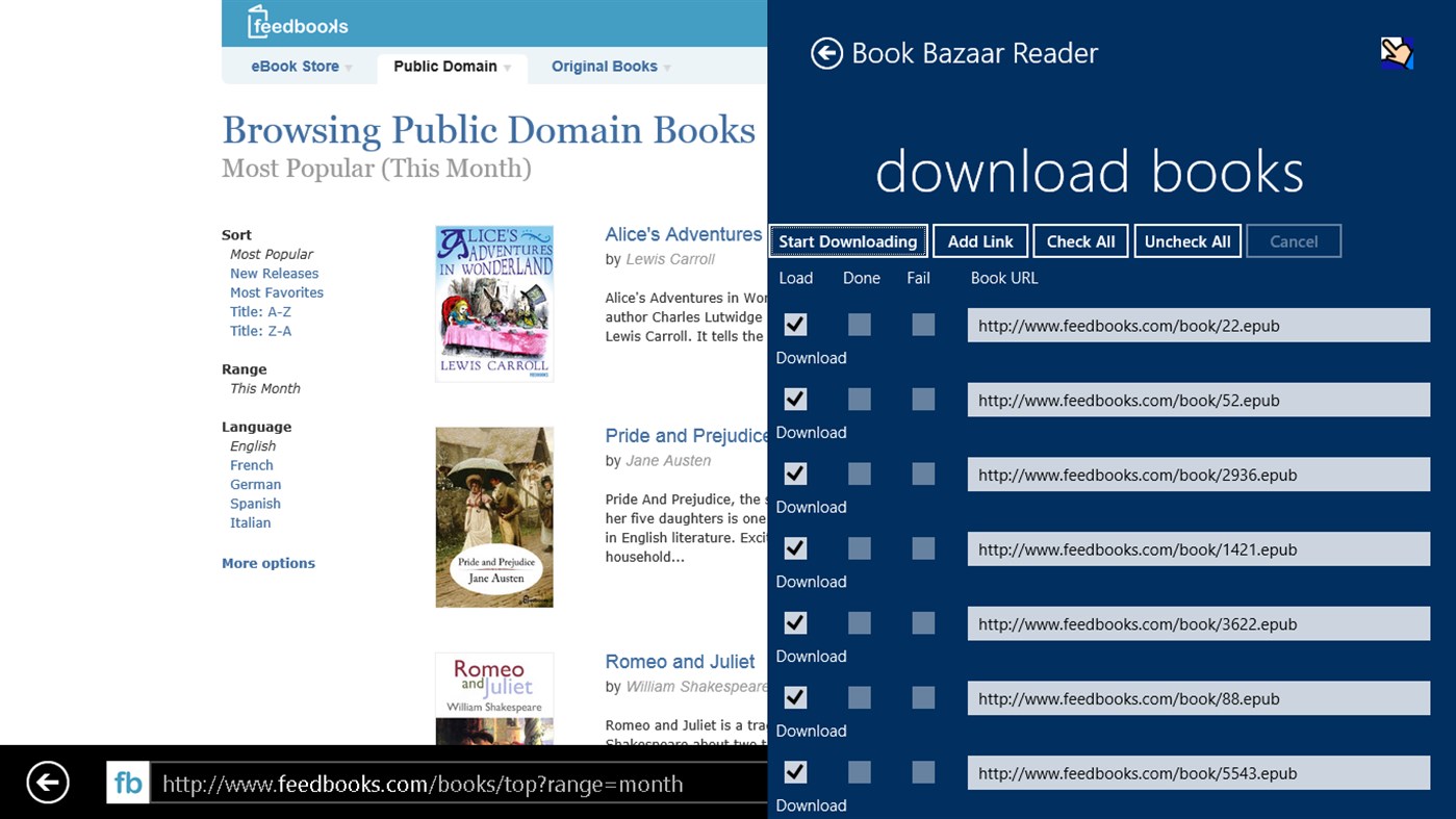 #8. Book Bazaar Reader (Windows) Ved: Refrelent Software Lab
