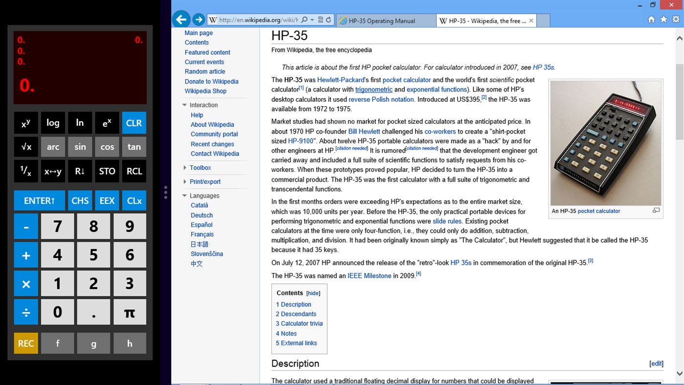 #1. RetroCalc (Windows) 由: Creation Software
