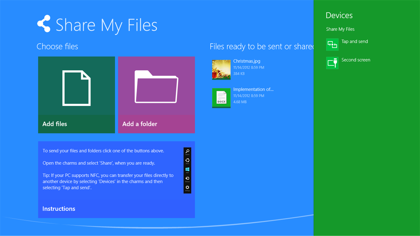 #6. Share My Files (Windows) โดย: Mads & Peter Sandberg Brun