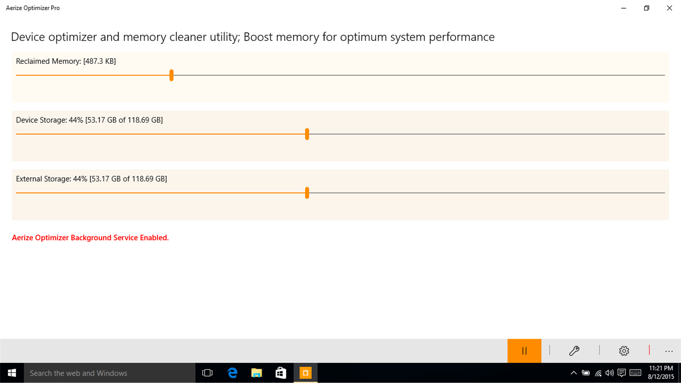 #4. Aerize Optimizer (Windows) Bởi: Aerize