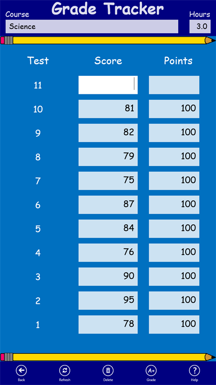#4. Grade Tracker (Windows) 由: Teraflop