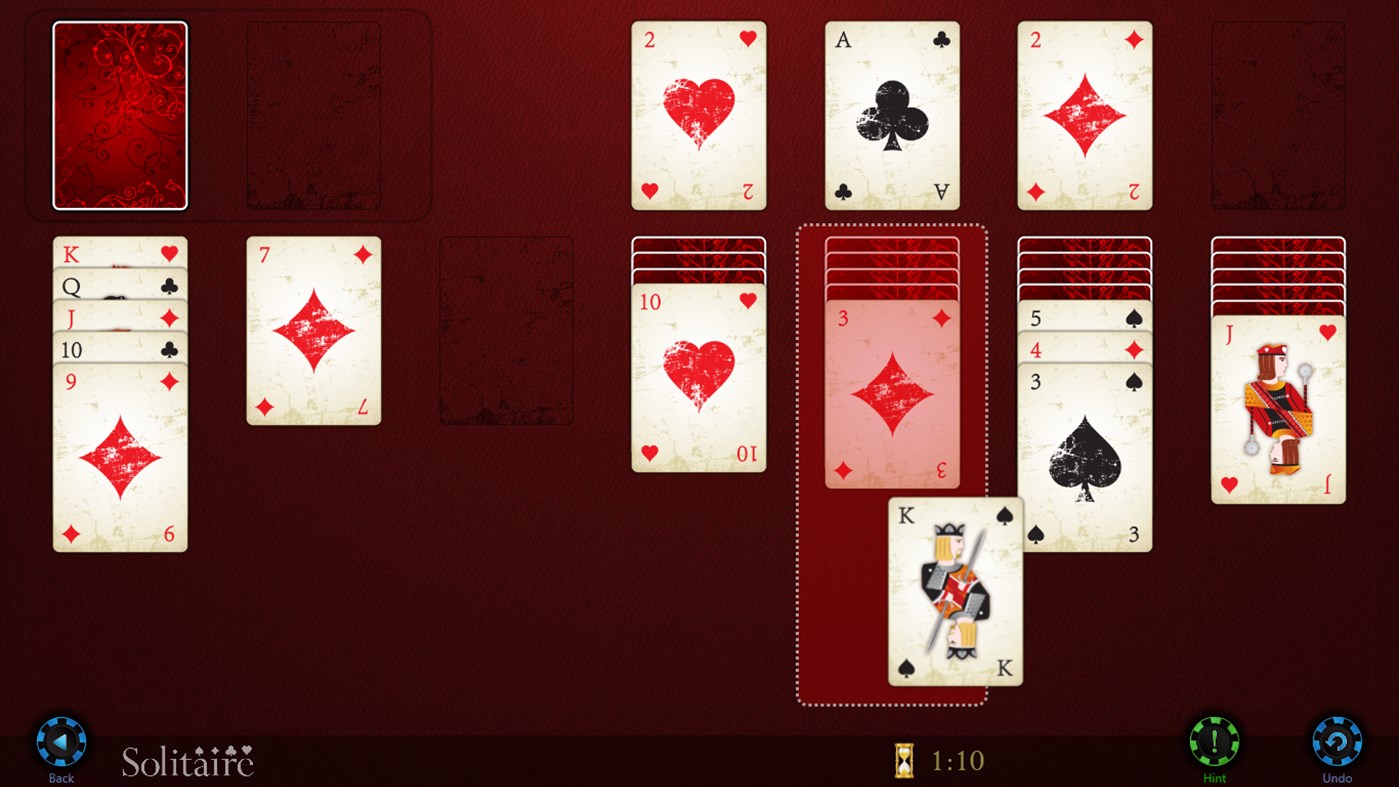 #7. Solitaire HD (Windows) Podle: Bernardo Zamora