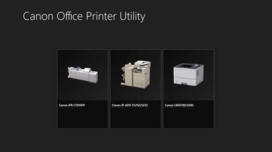 Canon Office Printer Utility screenshot 4