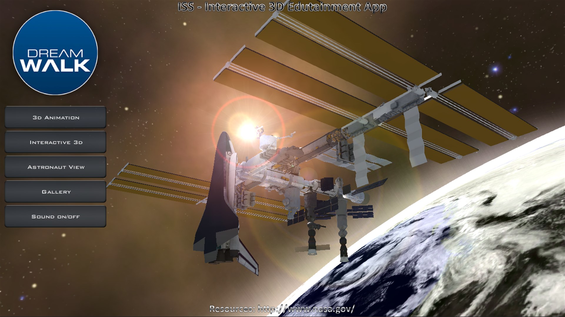 international space station interactive
