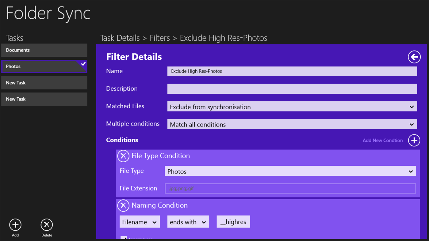 #3. Folder Sync (Windows) 由: Nico Baumgarten