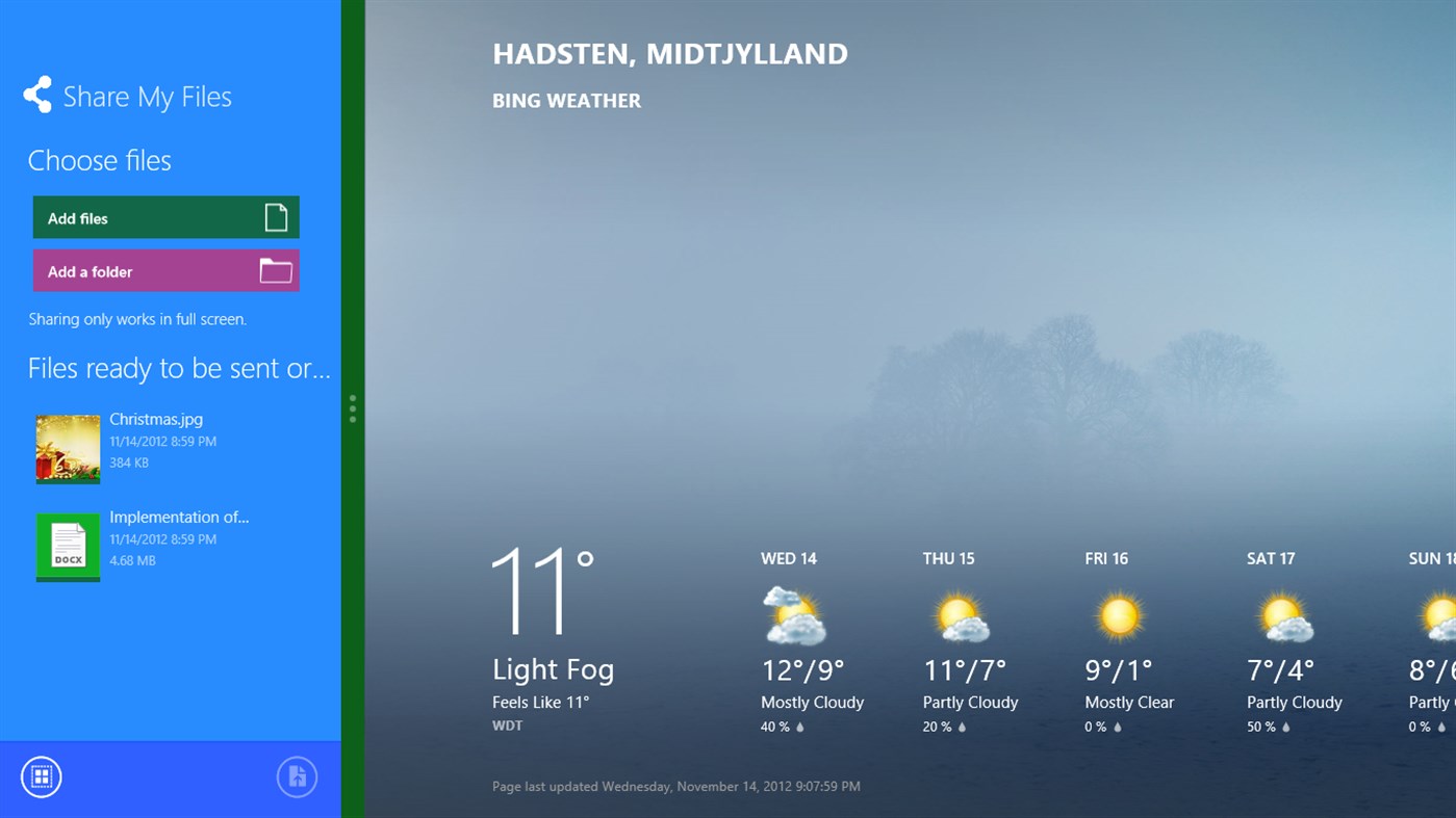 #7. Share My Files (Windows) โดย: Mads & Peter Sandberg Brun