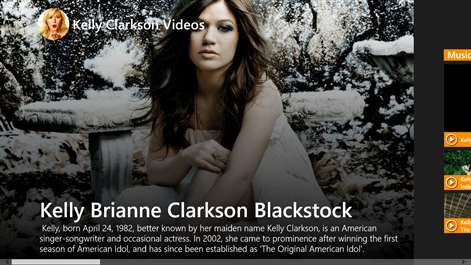 Kelly Clarkson Videos Screenshots 1