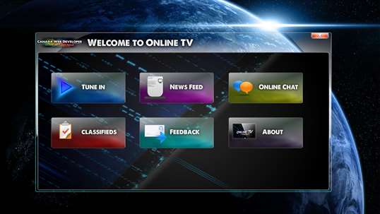 Online TV for Windows 10 and Xbox One screenshot 1