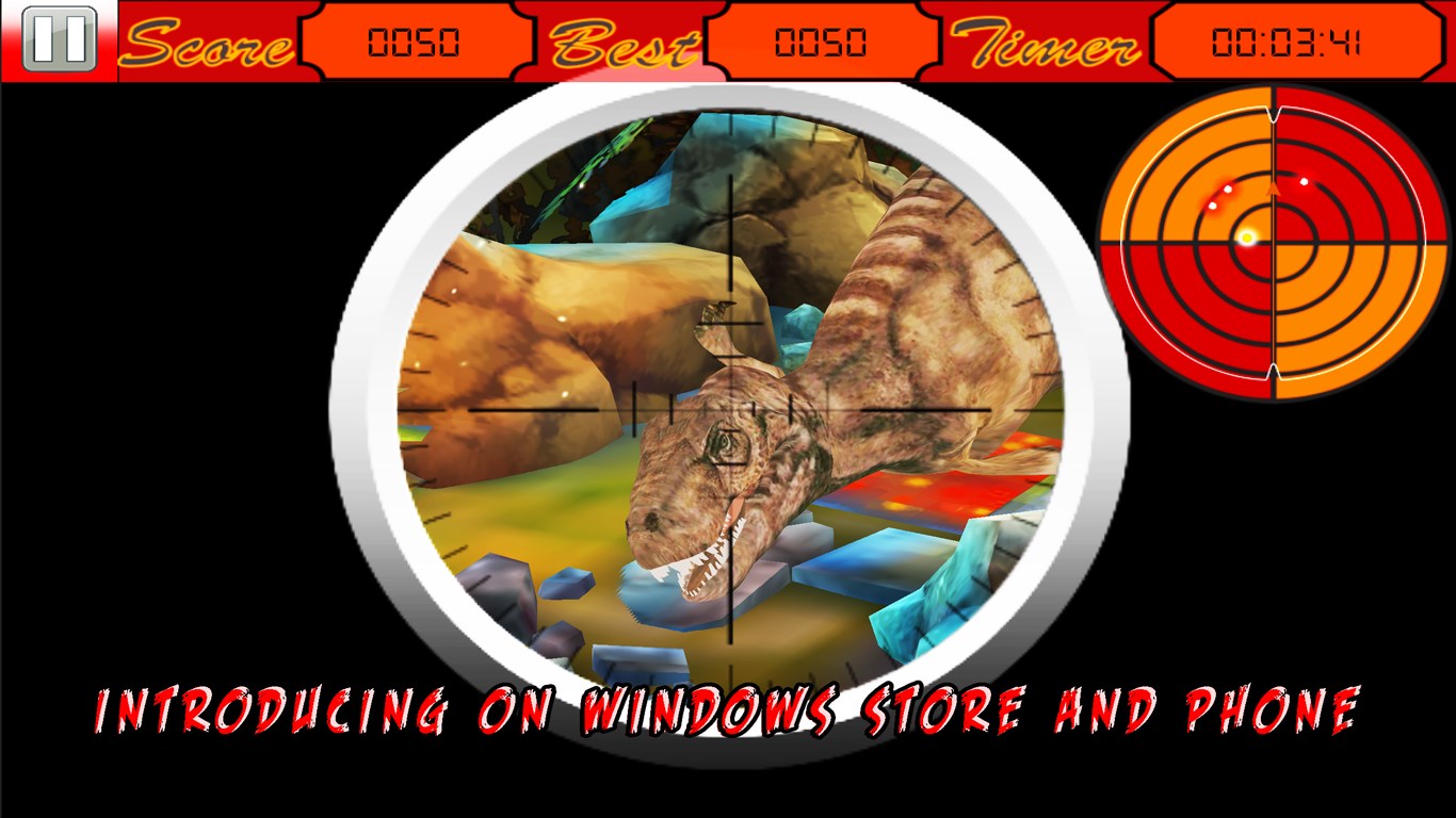 Screenshot 2 Dinosaur Sniper Hunter windows