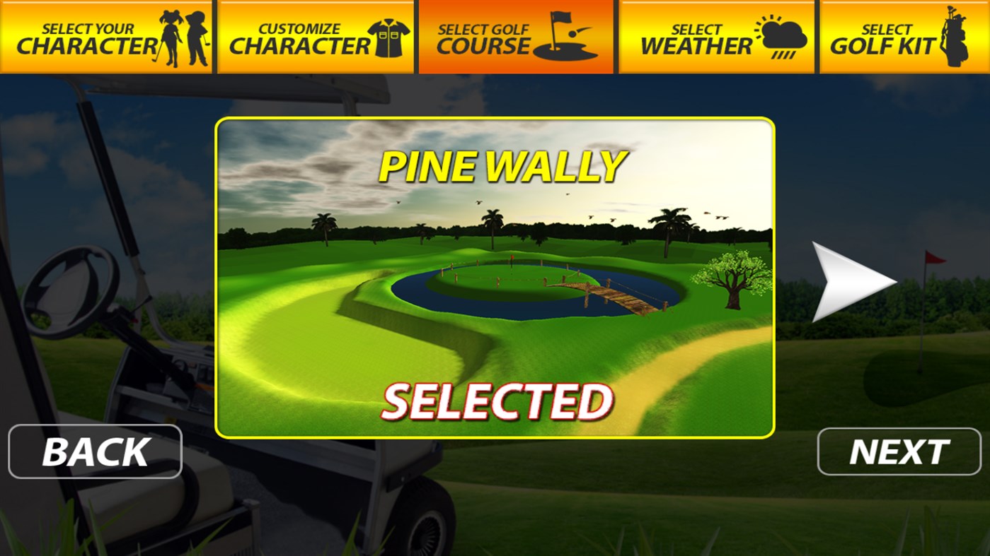 #2. Professional Golf Play 3D (Windows) By: AppTeeka