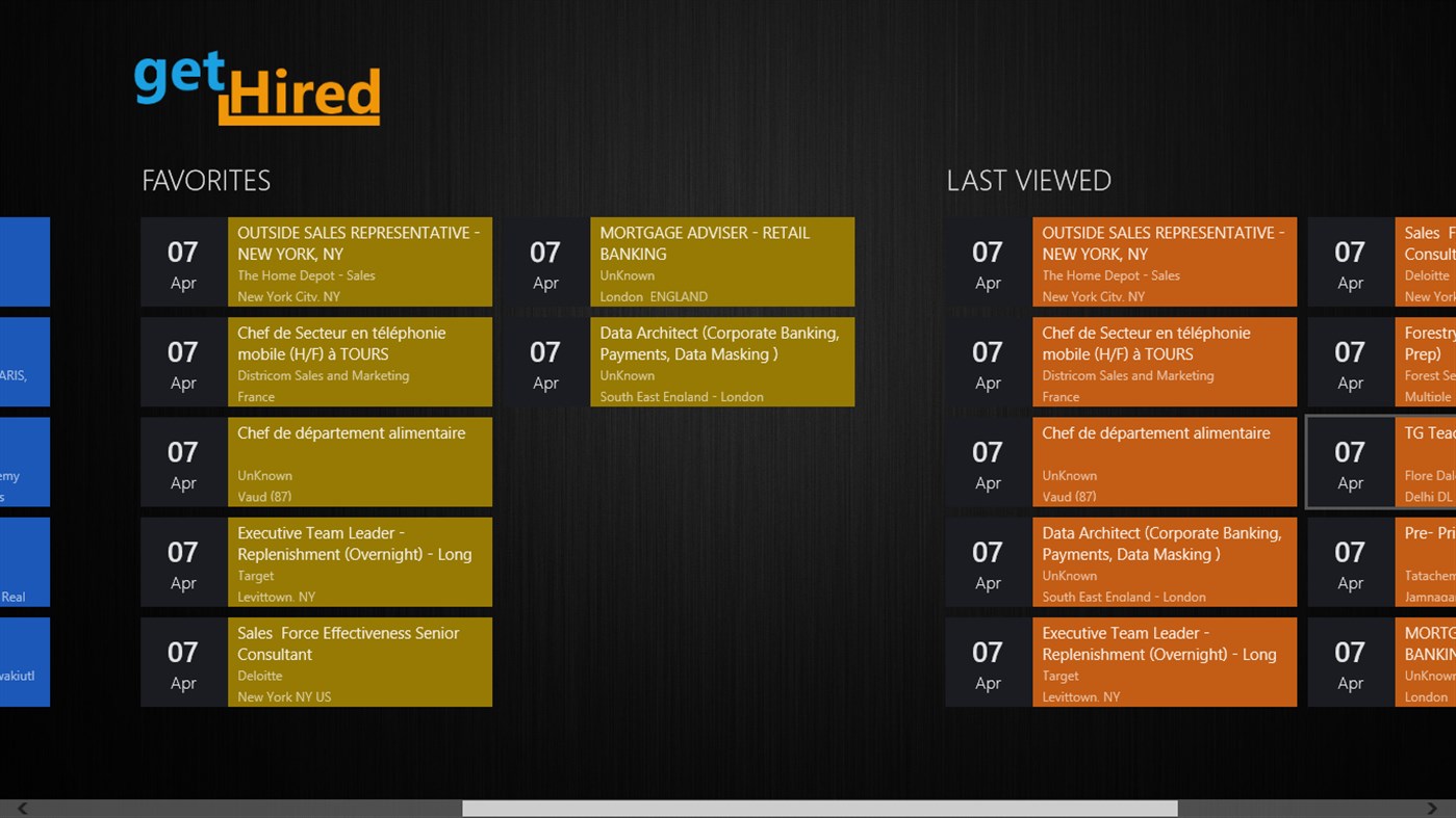 #2. getHired (Windows) 来自: AppSplice