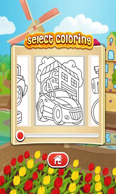 Coloring Book: Cars Coloring Pages Screenshots 2