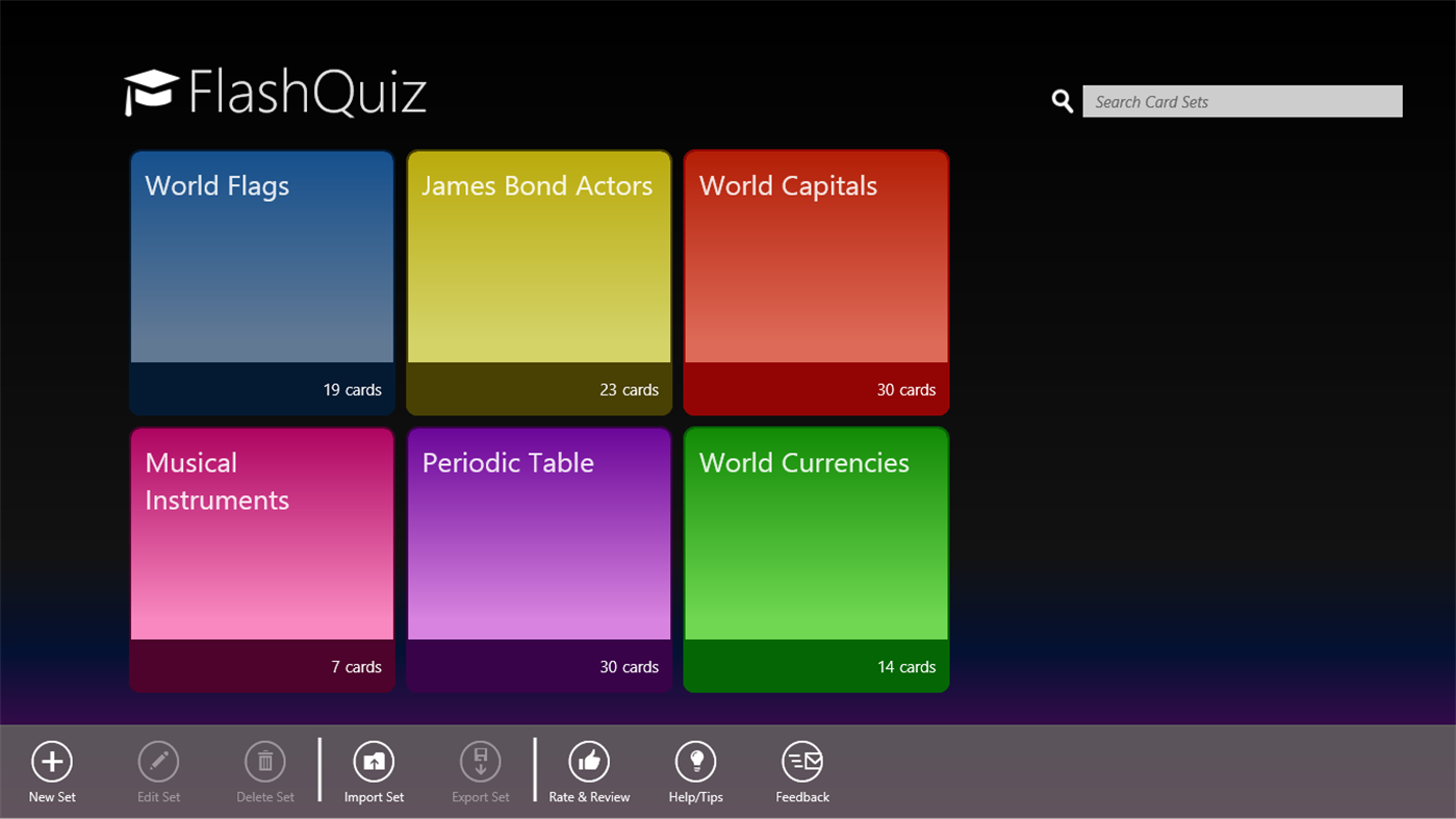 #1. FlashQuiz (Windows) 由: Wimberry