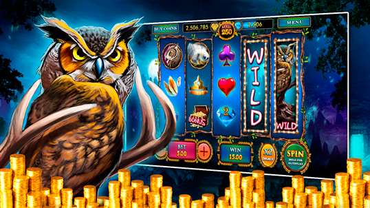 Great Owl : Magic Casino Slots screenshot 1