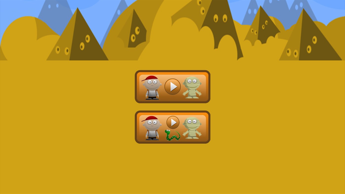 #3. Pyramid Escape (run for the mummy) (Windows) By: Rudie Ekkelenkamp