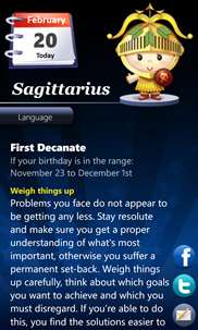 Horoscope screenshot 2
