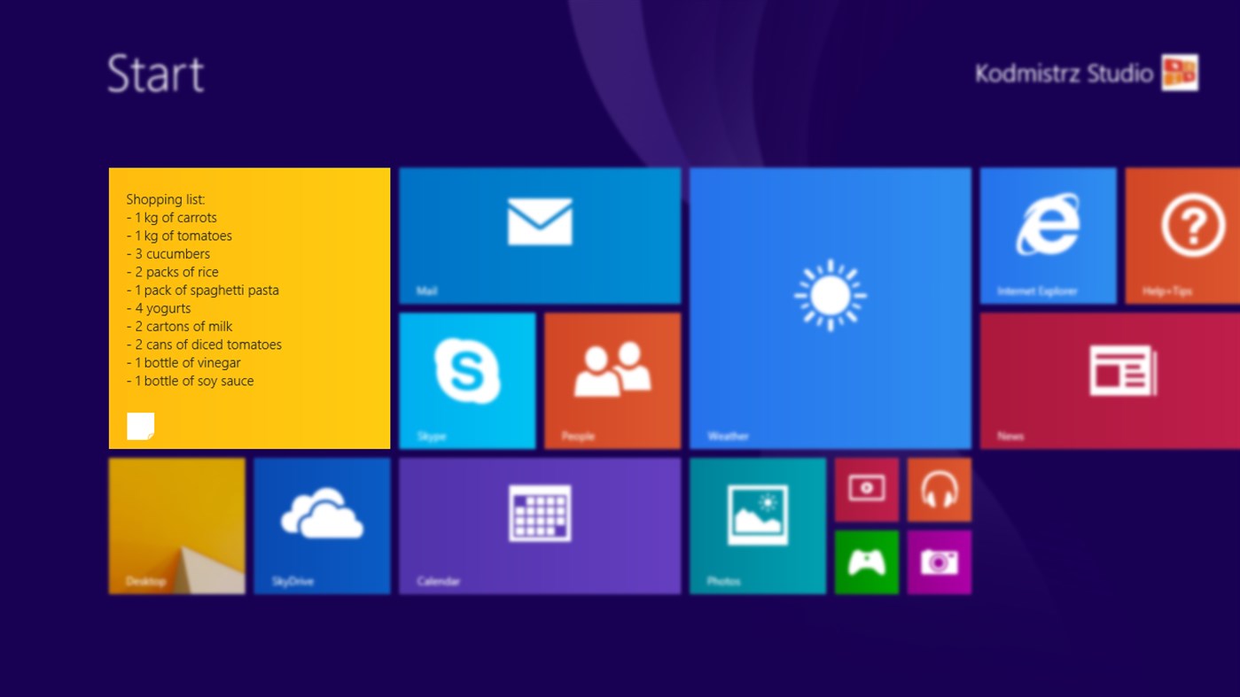 #3. Sticky Notes Board (Windows) بواسطة: Kodmistrz Studio
