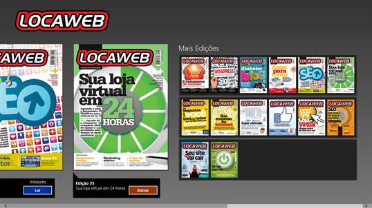 Revista Locaweb screenshot 8