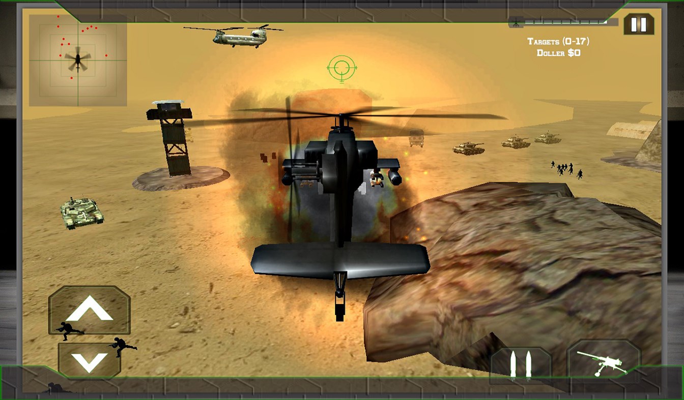 #2. Gunship AirStrike (Windows) โดย: Game Canvas