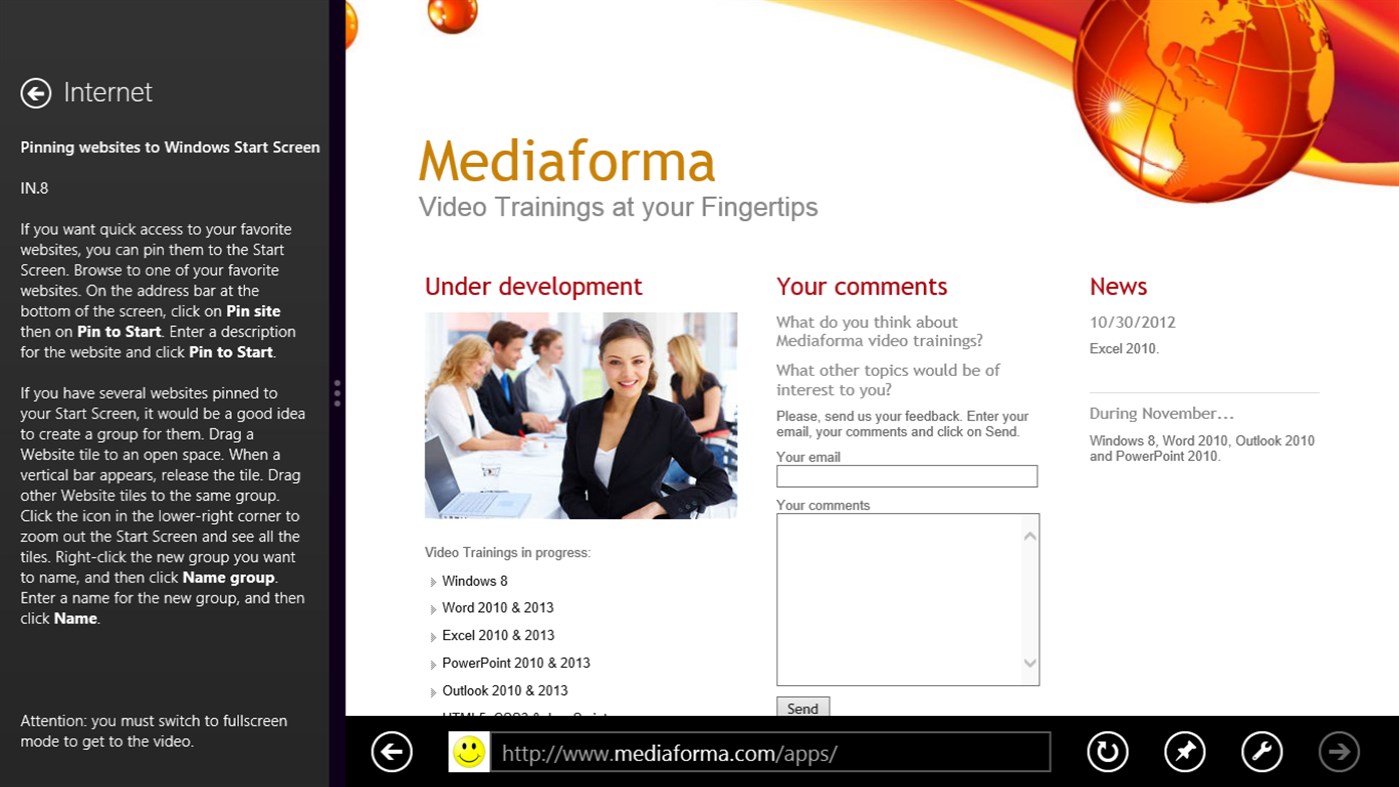 #4. Video Training for Windows ® 8 (Windows) 由: Mediaforma