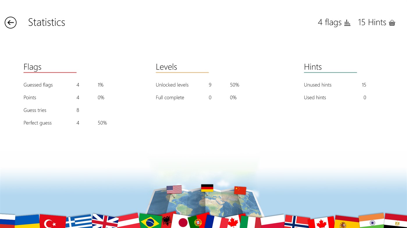 #8. Flags Quiz! (Windows) Bởi: bubble quiz games
