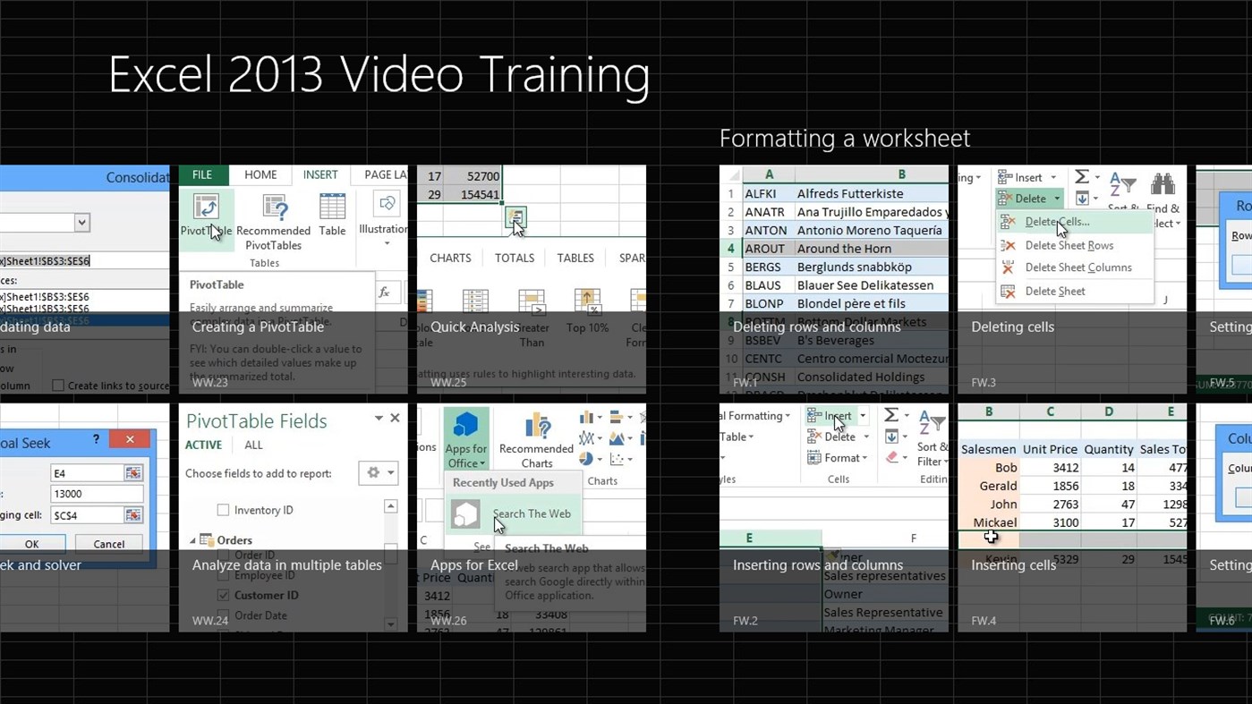 #2. Video training Excel 2013 (Windows) بواسطة: Mediaforma