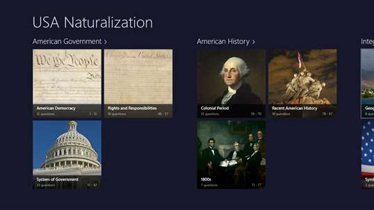 USA Naturalization screenshot 1