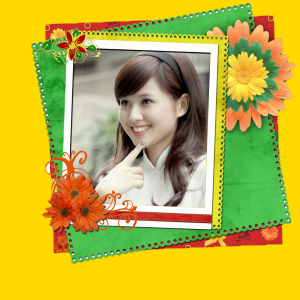 Photo Frame: Flower