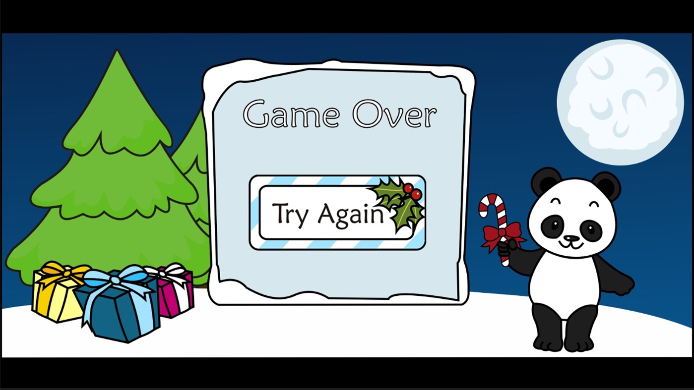 #4. Panda's Christmas Story (Windows) Podle: BlueMoon Team